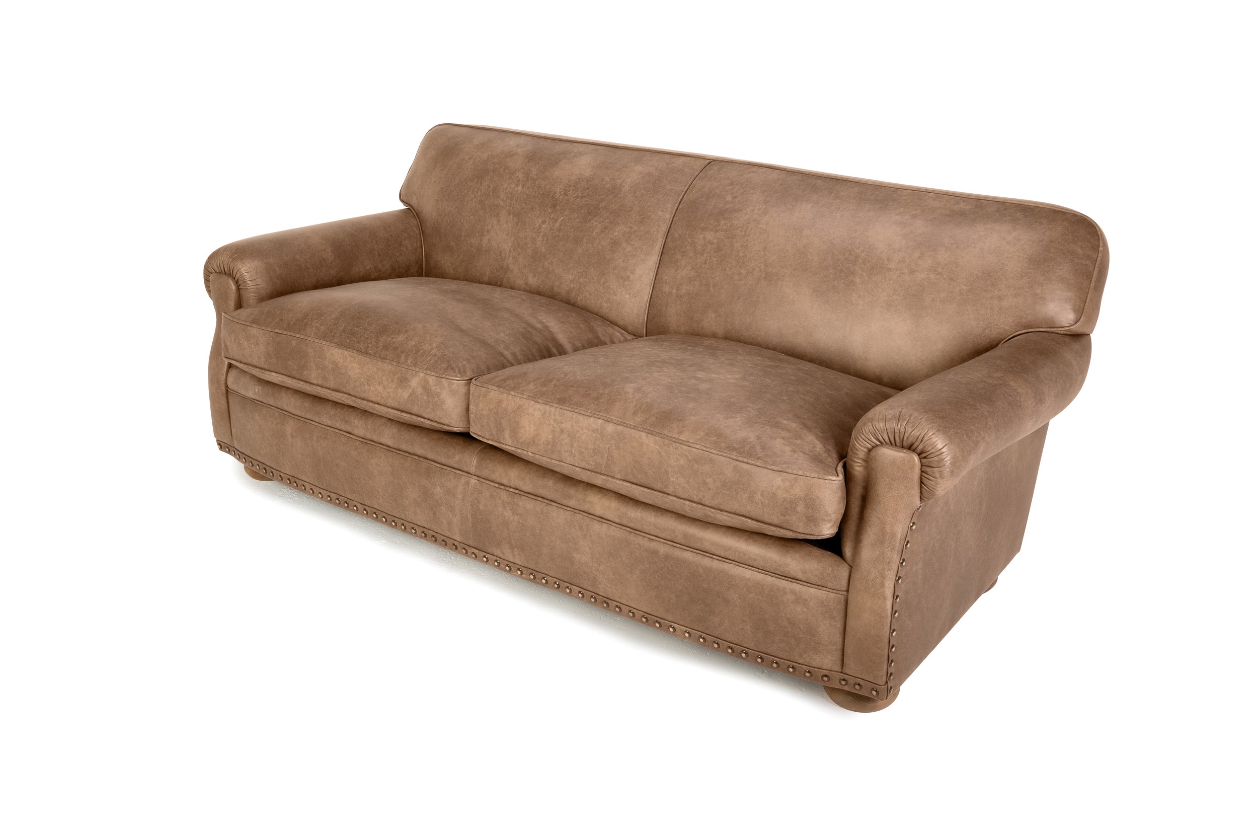 Old Boot Sofas Parisian 3 Seater Sofa in Vintage Leather Tan