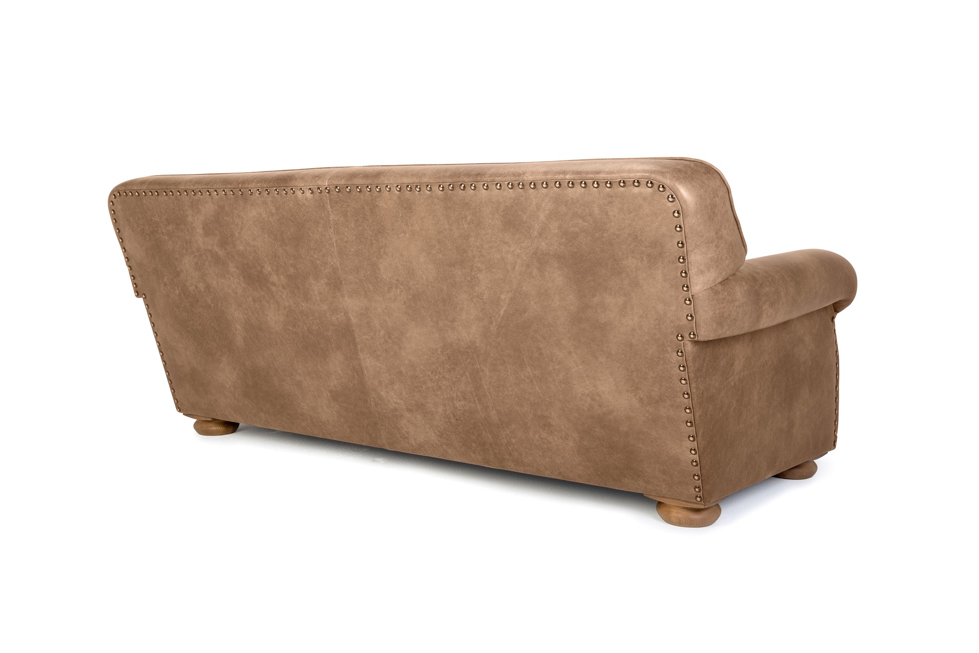 Old Boot Sofas Parisian 3 Seater Sofa in Vintage Leather Tan