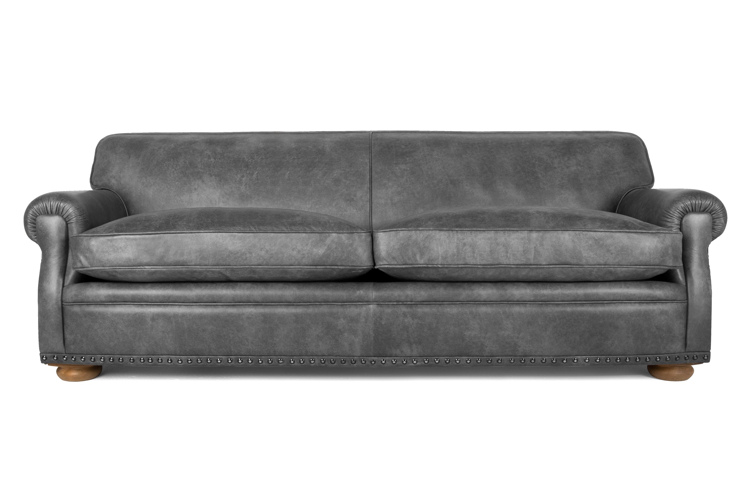 Old Boot Sofas Parisian Sofa Vintage Leather Slate