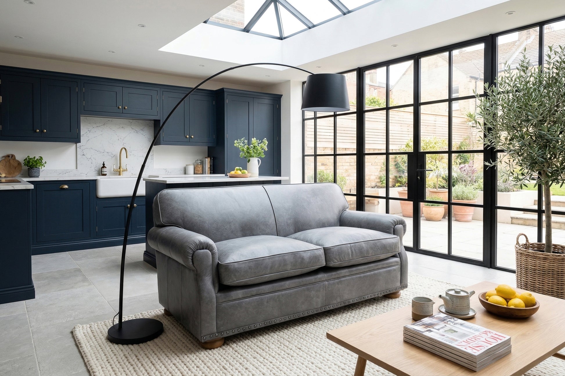 Old Boot Sofas Parisian Leather Sofa