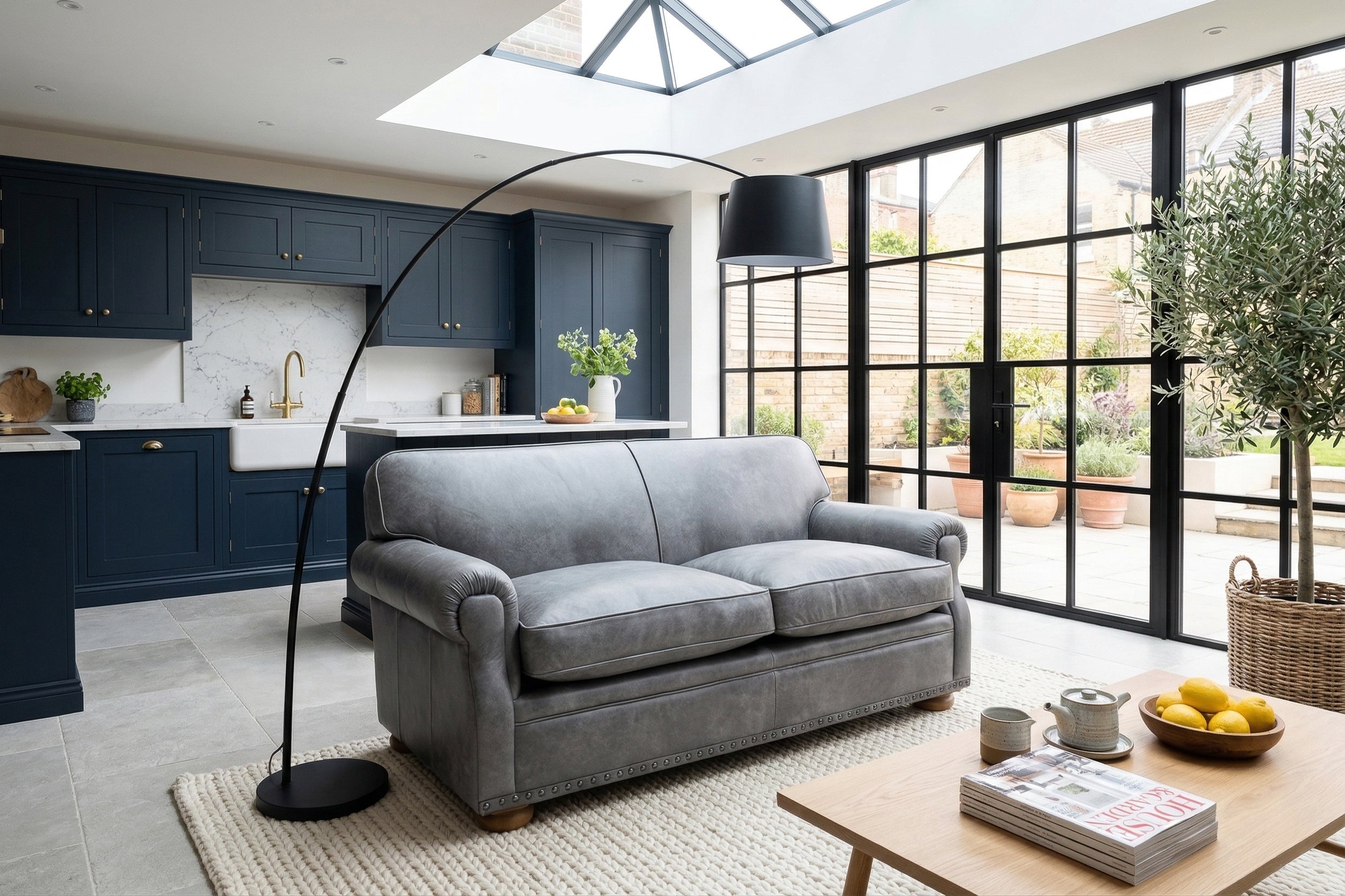 Old Boot Sofas Parisian Leather Sofa