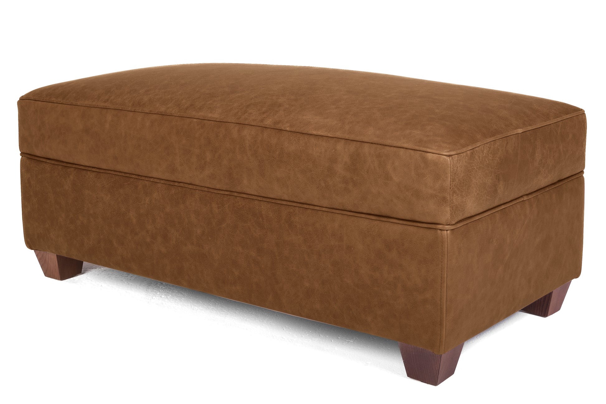 Old Boot Sofas Pennyworth Footstool Hobnail Leather Lush