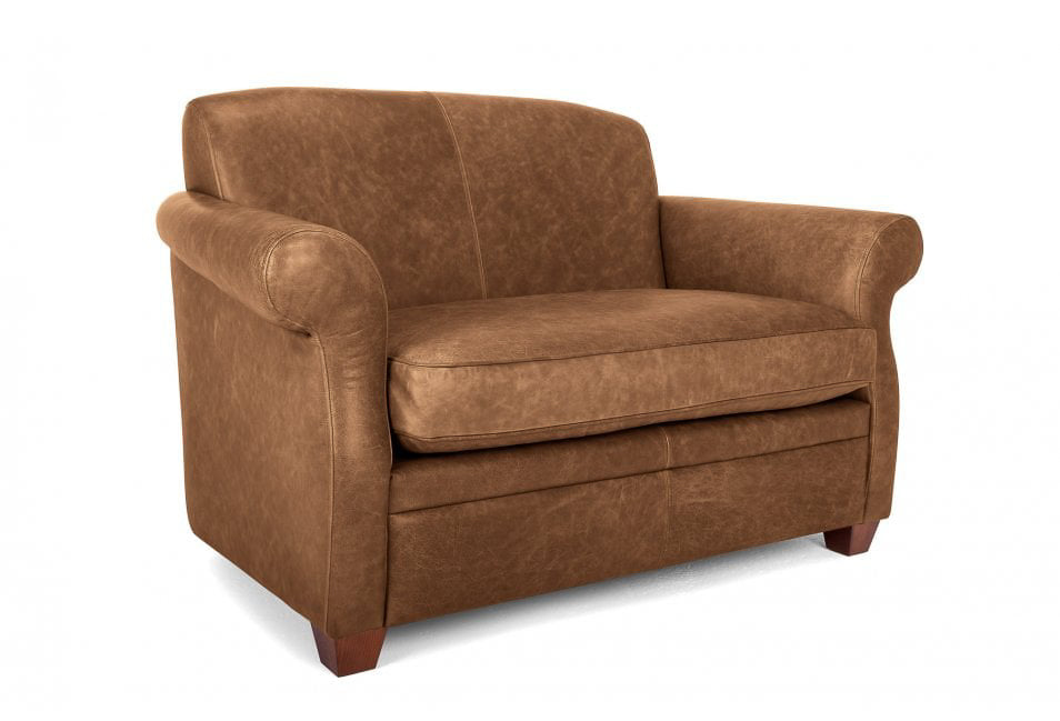 Old Boot Sofas Pennyworth Love Seat Hobnail Leather Lush