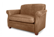 Old Boot Sofas Pennyworth Love Seat in Vintage Leather Tan