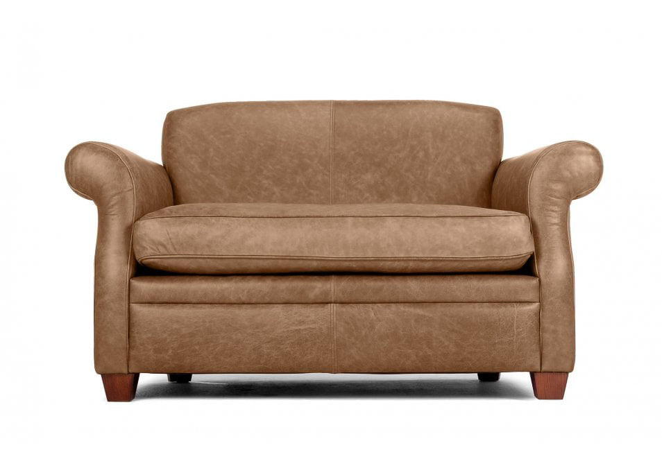 Old Boot Sofas Pennyworth Love Seat in Vintage Leather Tan