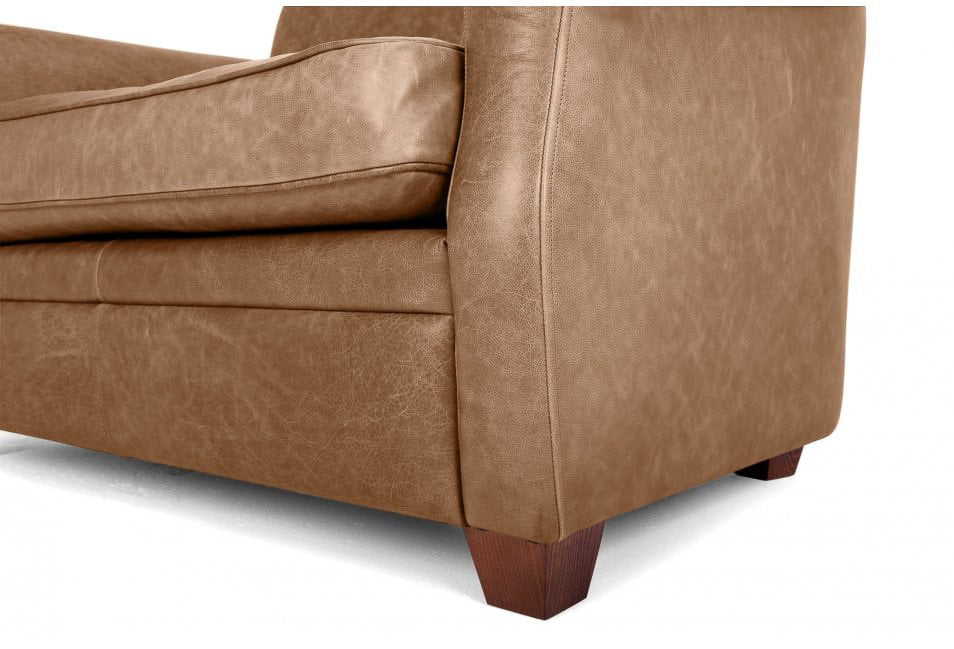 Old Boot Sofas Pennyworth Love Seat in Vintage Leather Tan