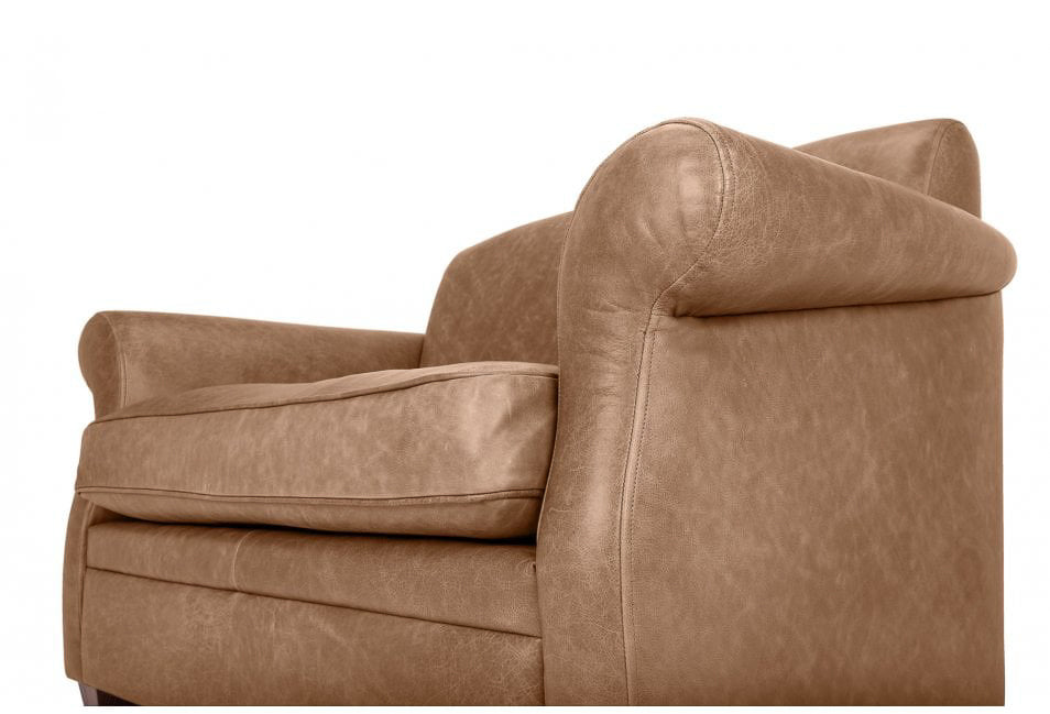 Old Boot Sofas Pennyworth Love Seat in Vintage Leather Tan