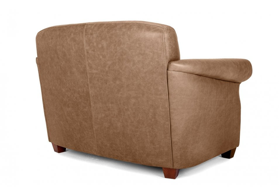 Old Boot Sofas Pennyworth Love Seat in Vintage Leather Tan