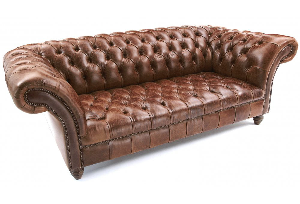 Old Boot Sofas Professor Sofa Vintage Leather Brown