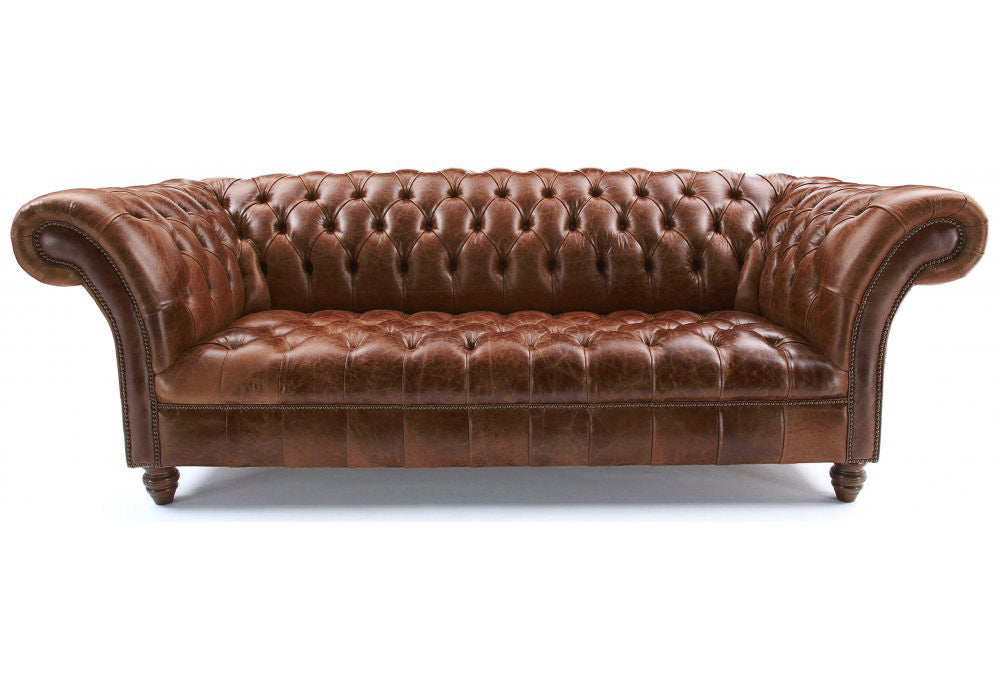 Old Boot Sofas Professor Sofa Vintage Leather Brown