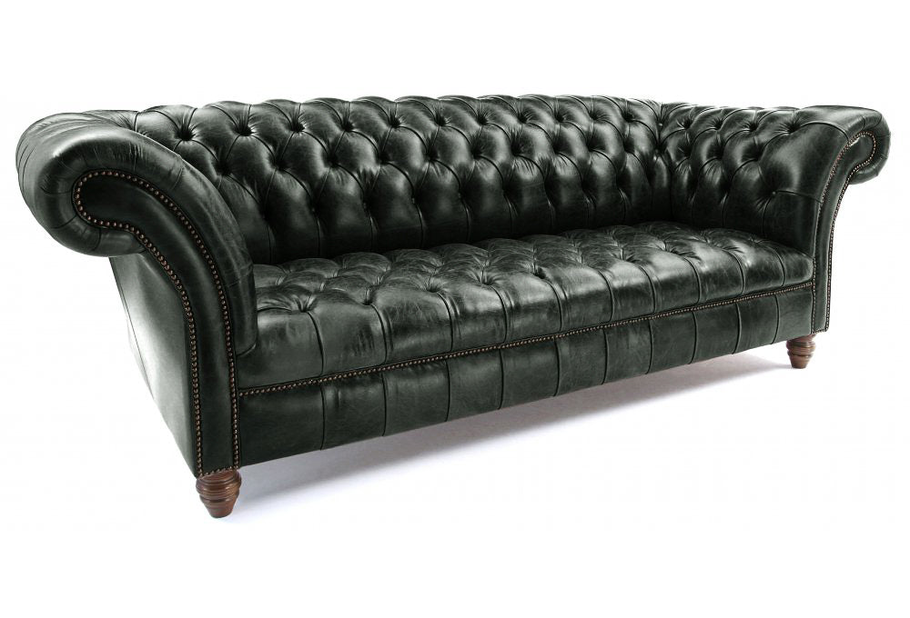 Old Boot Sofas Professor Sofa Vintage Leather Black