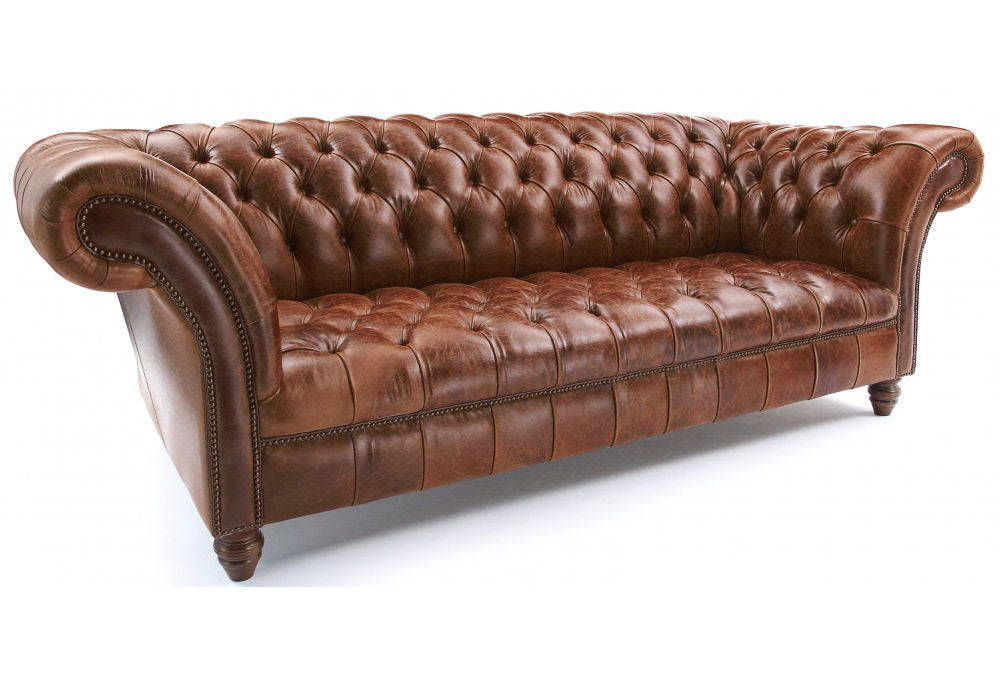 Old Boot Sofas Professor Sofa Vintage Leather Brown