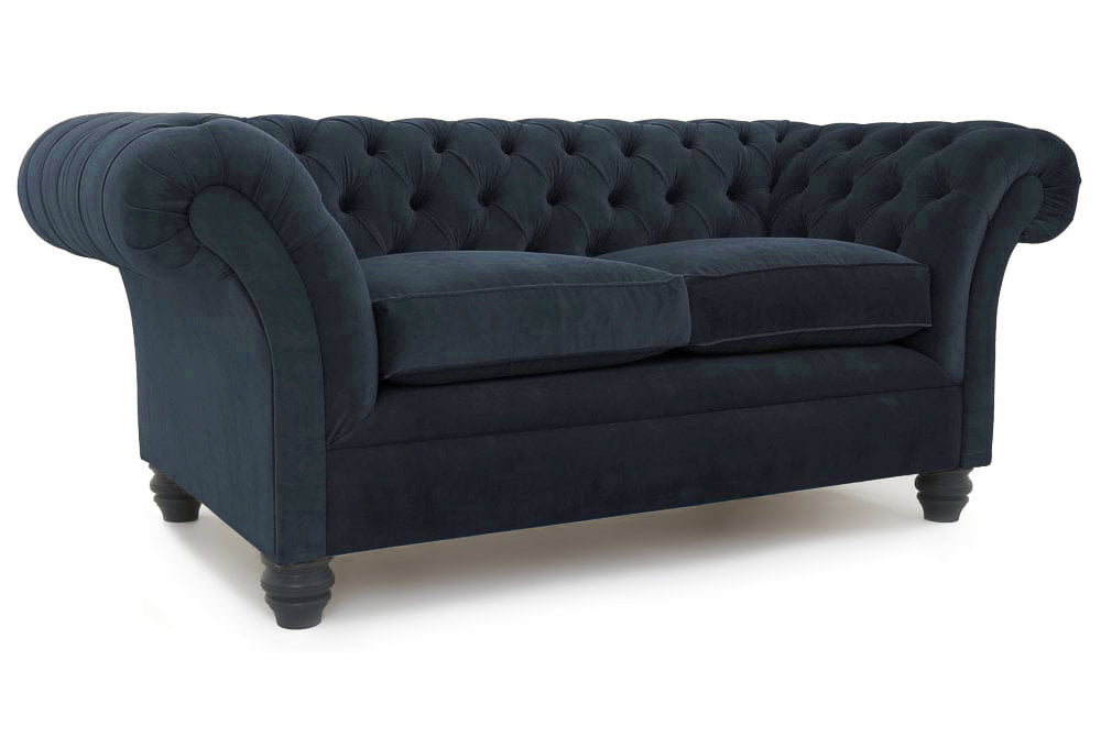 Old Boot Sofas Scholar Sofa Aged Velvet Indigo