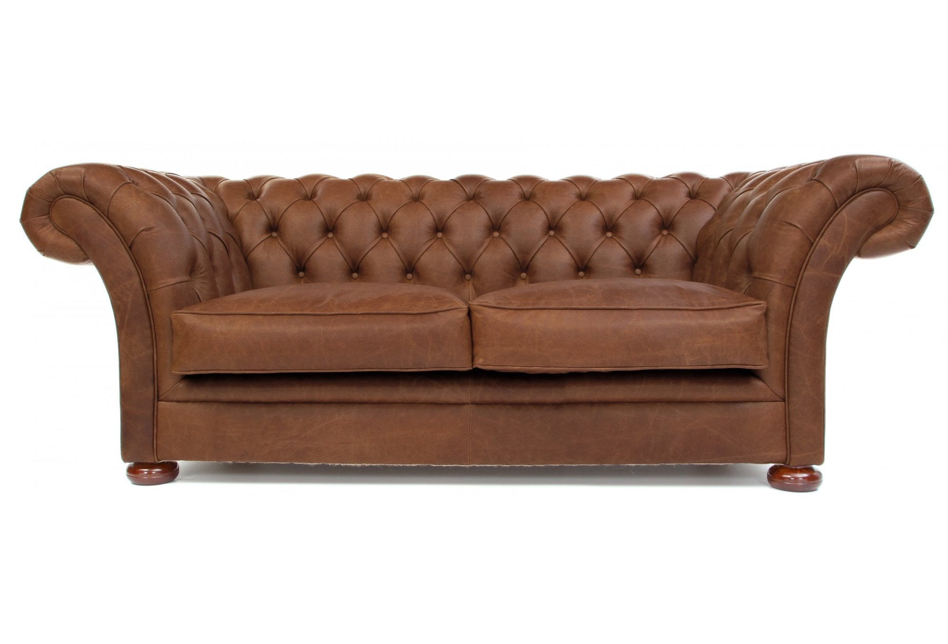 Old Boot Sofas Scholar Sofa Hobnail Leather Mocca