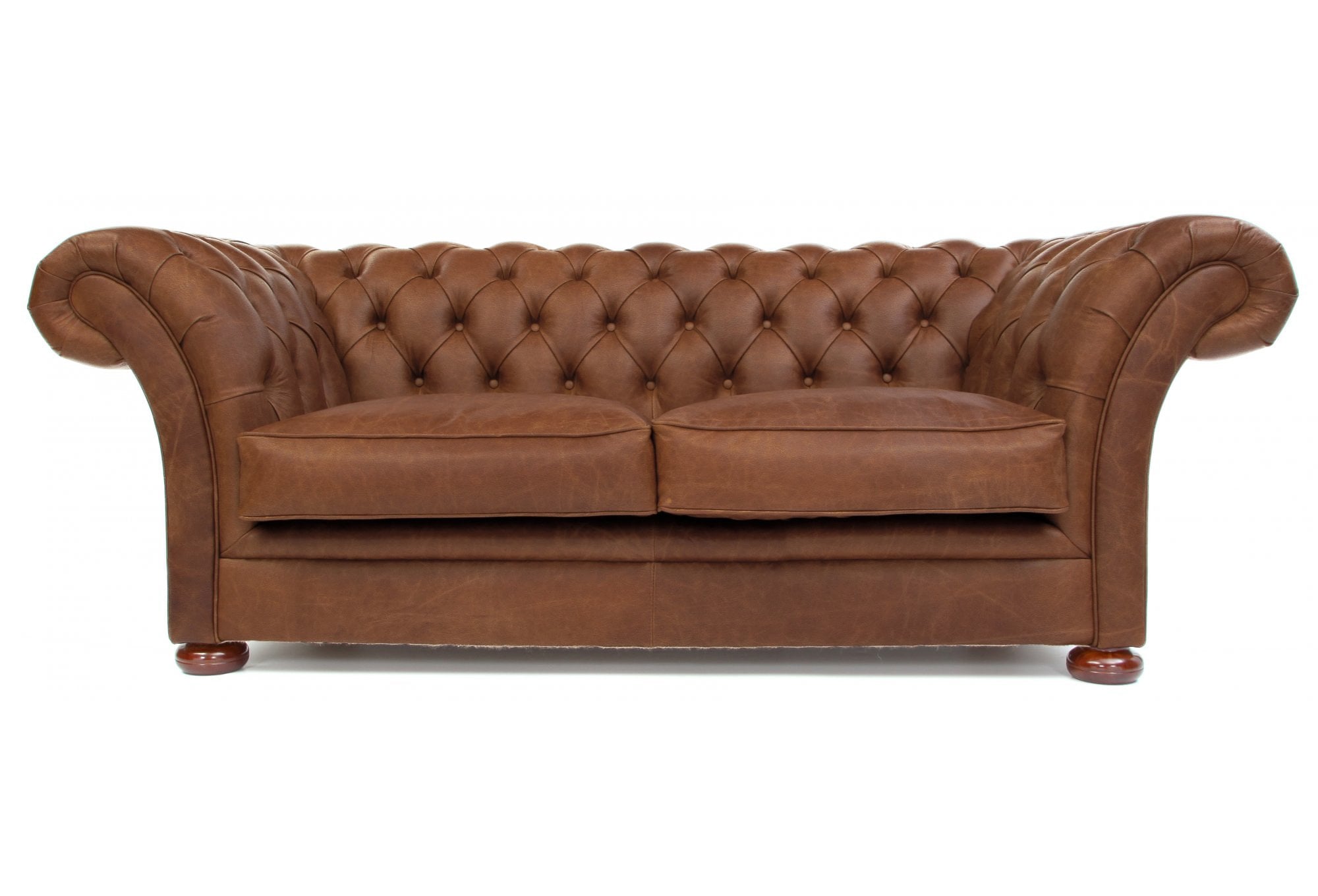 Old Boot Sofas Scholar Sofa Hobnail Leather Mocca