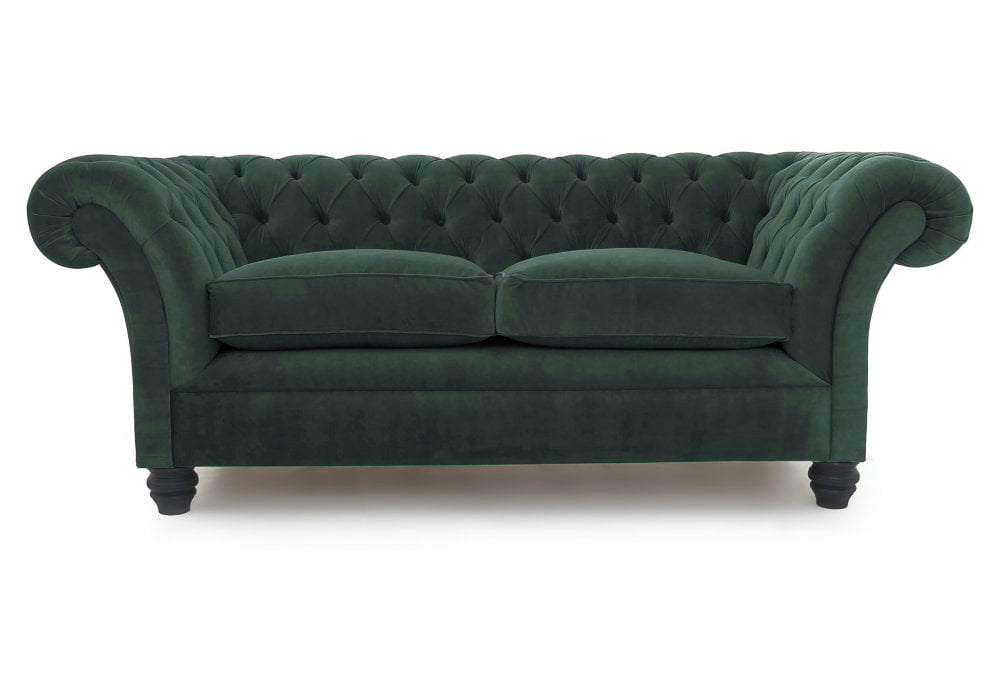 Old Boot Sofas Scholar Sofa Aged Velvet Emerald