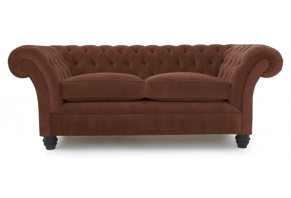 Old Boot Sofas Scholar Sofa Aged Velvet Rust