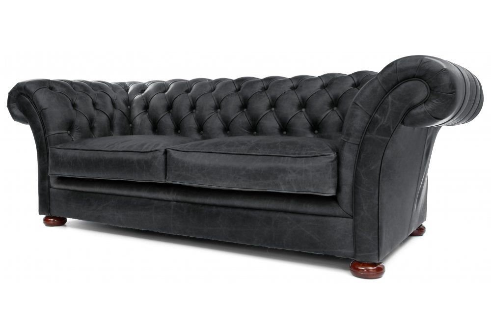 Old Boot Sofas Scholar Sofa Vintage Leather Black