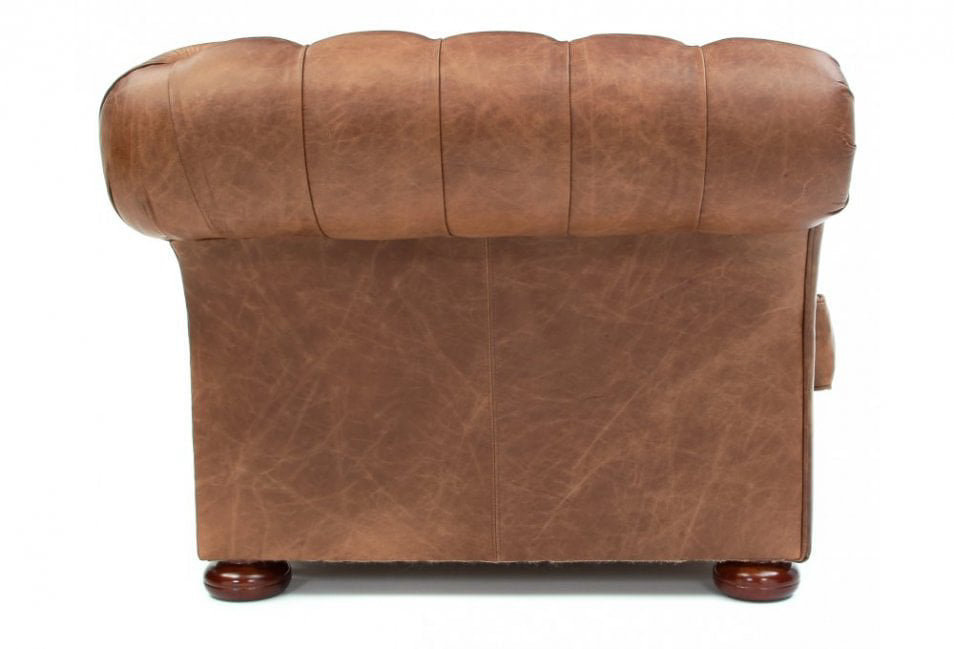 Old Boot Sofas Scholar 3 Seater Sofa in Vintage Leather Tan