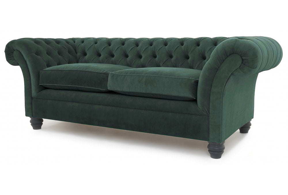 Old Boot Sofas Scholar Sofa Aged Velvet Emerald