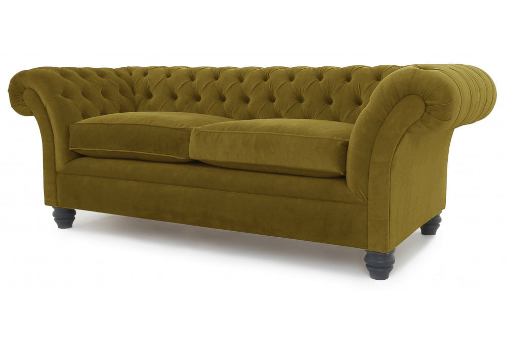 Old Boot Sofas Scholar Sofa Aged Velvet Ochre