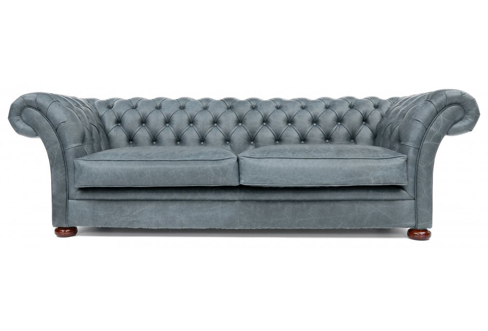 Old Boot Sofas Scholar Sofa Vintage Leather Grey