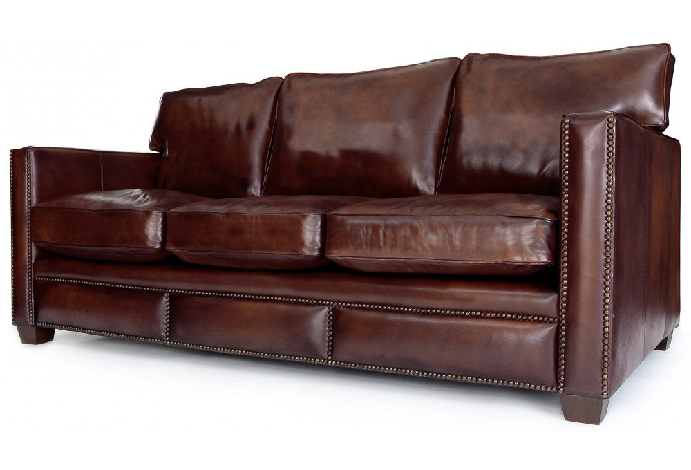 Old Boot Sofas Spitalfield Sofa Original Leather Chocolate
