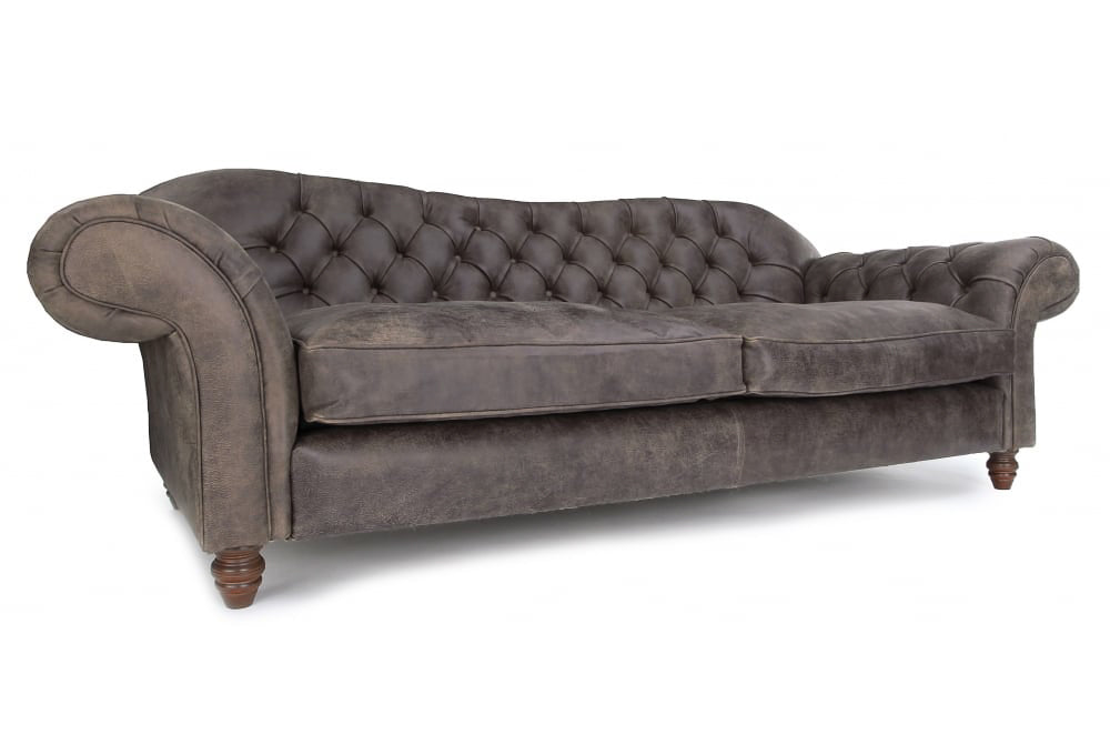 Old Boot Sofas St George Sofa Rustic Leather Shadow