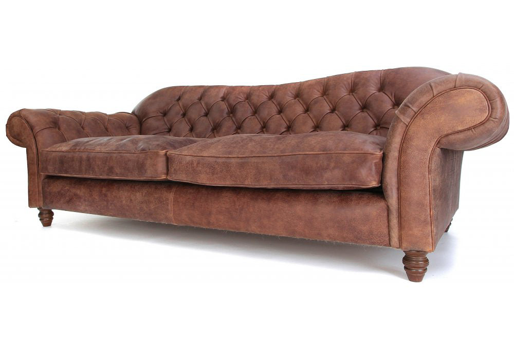 Old Boot Sofas St George Sofa Rustic Leather Coffee