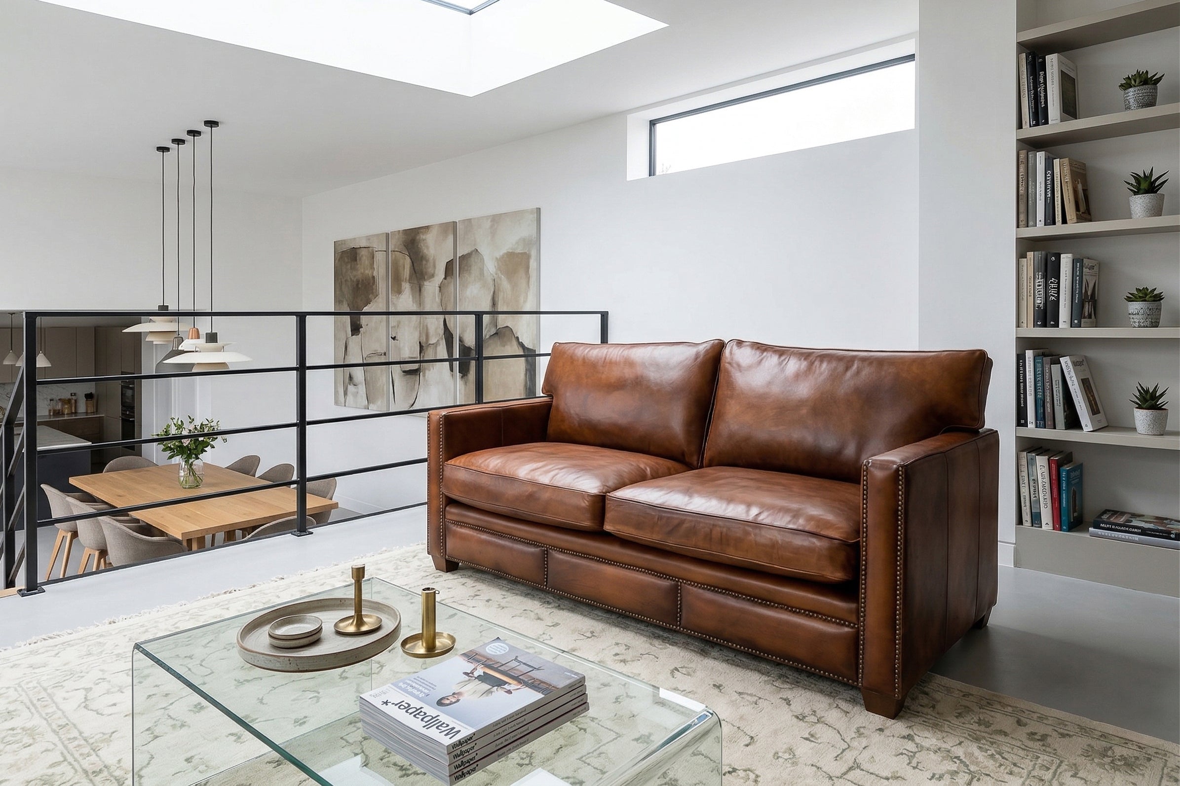 Old Boot Sofas Spitalfield Leather Sofa