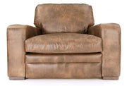 Old Boot Sofas Urbanite Armchair in Vintage Leather Tan