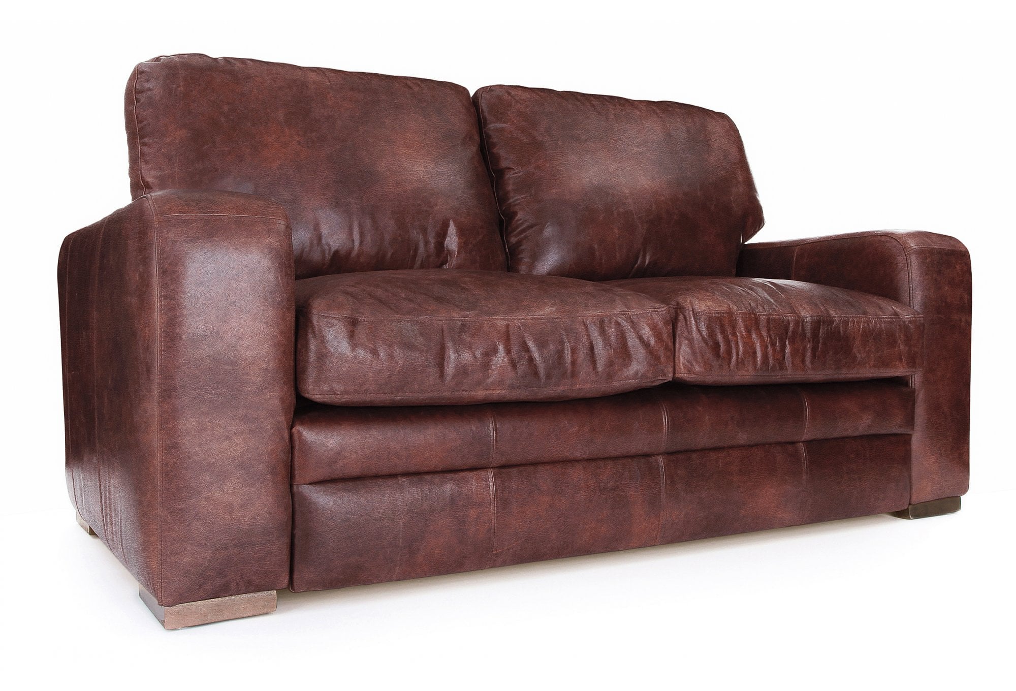 Old Boot Sofas Urbanite Sofa Hobnail Leather Conker