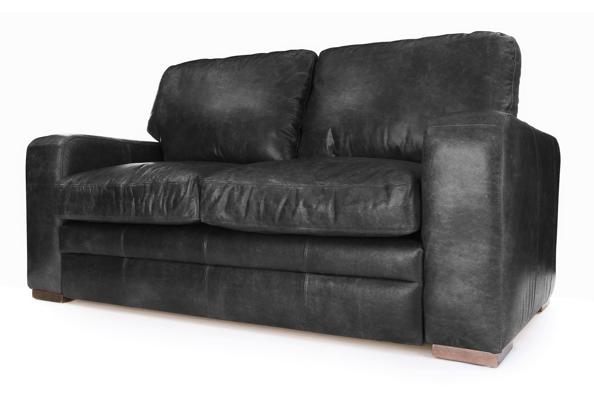 Old Boot Sofas Urbanite Sofa Hobnail Leather Graphite