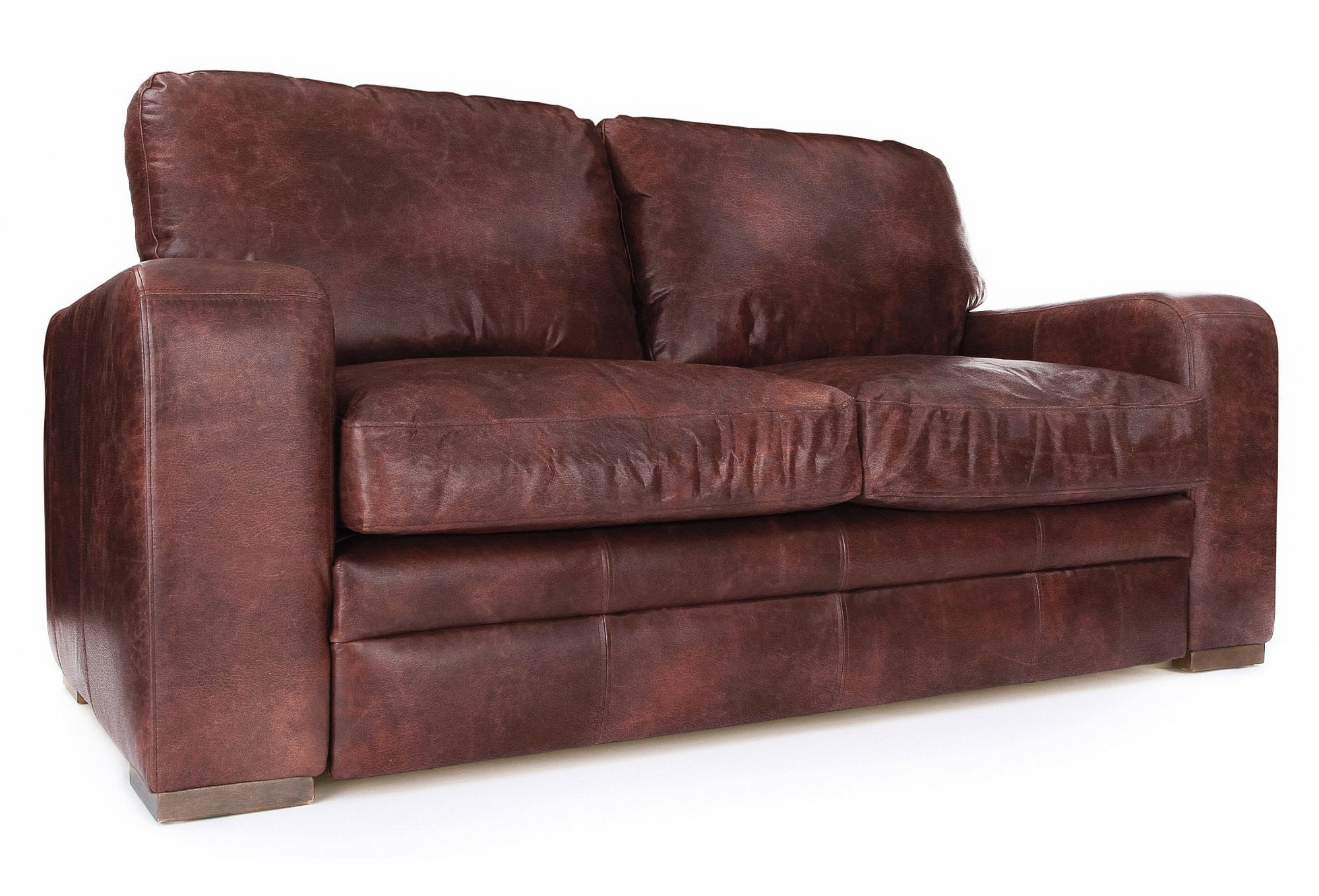 Old Boot Sofas Urbanite Sofa Hobnail Leather Conker