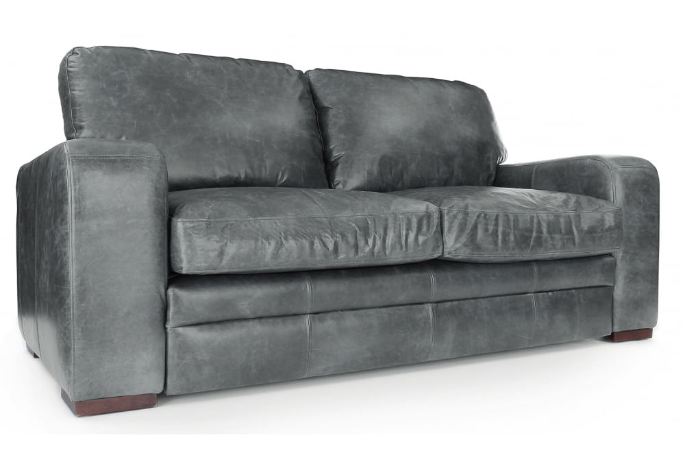 Old Boot Sofas Urbanite Sofa Vintage Leather Grey