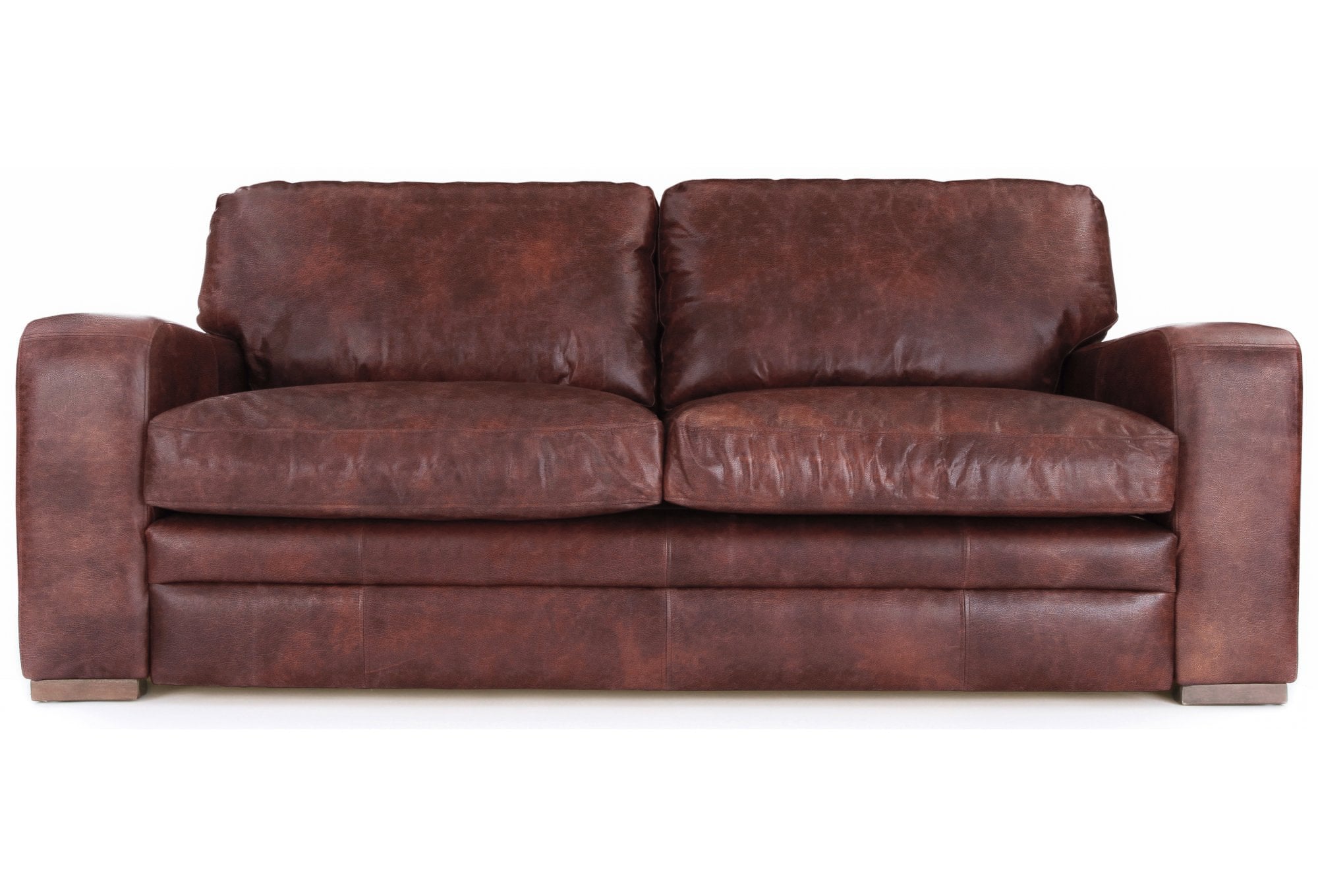 Old Boot Sofas Urbanite Sofa Hobnail Leather Conker