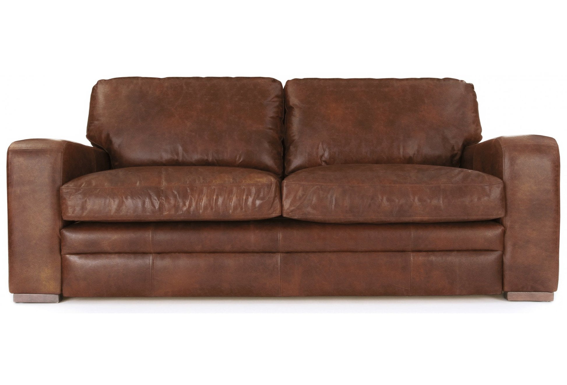 Old Boot Sofas Urbanite Sofa Hobnail Leather Mocca