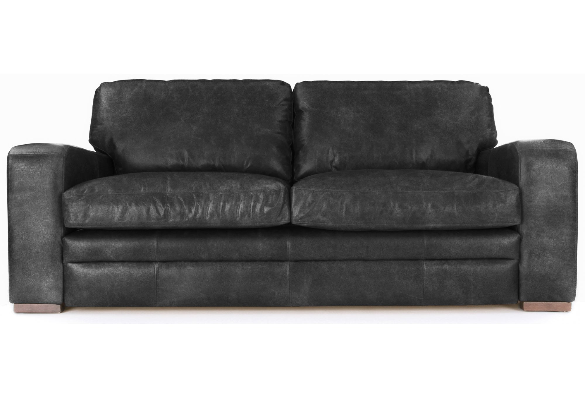 Old Boot Sofas Urbanite Sofa Hobnail Leather Graphite