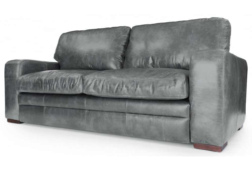 Old Boot Sofas Urbanite Sofa Vintage Leather Grey