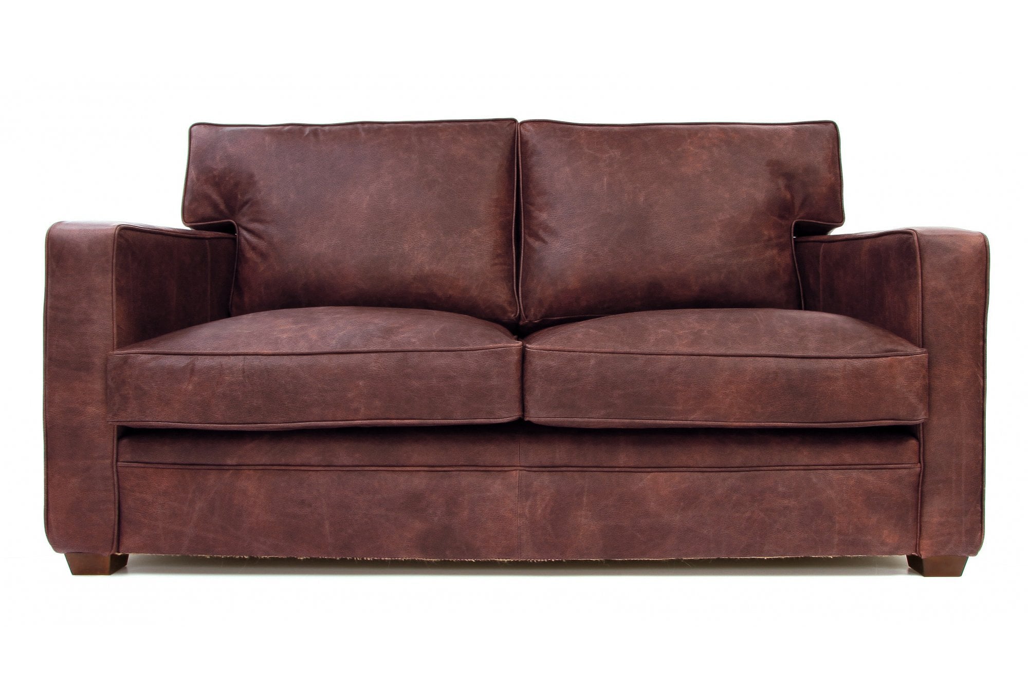 Old Boot Sofas Whitechapel Sofa Hobnail Leather Conker