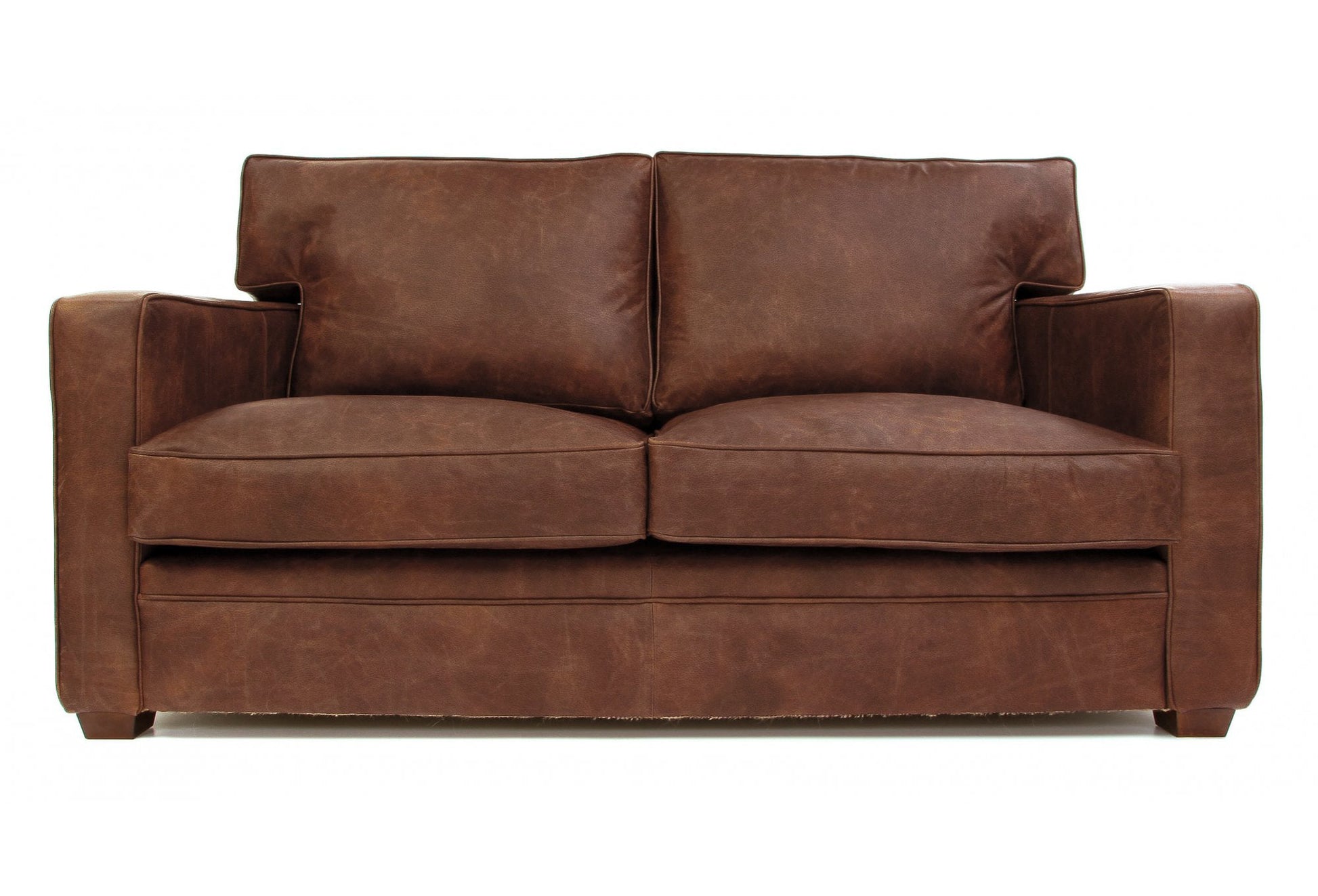 Old Boot Sofas Whitechapel Sofa Hobnail Leather Mocca