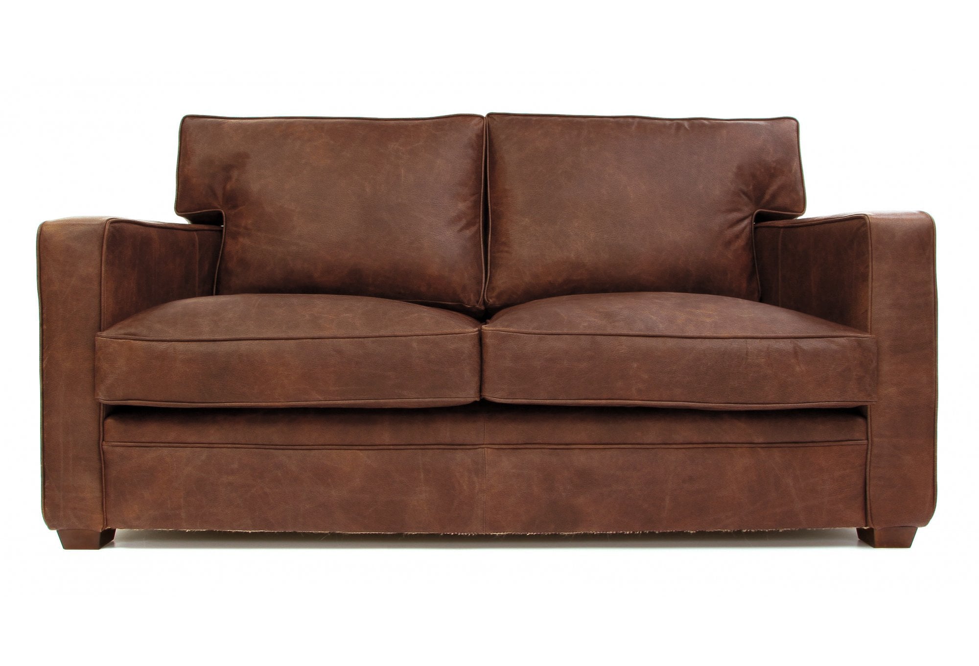 Old Boot Sofas Whitechapel Sofa Hobnail Leather Mocca