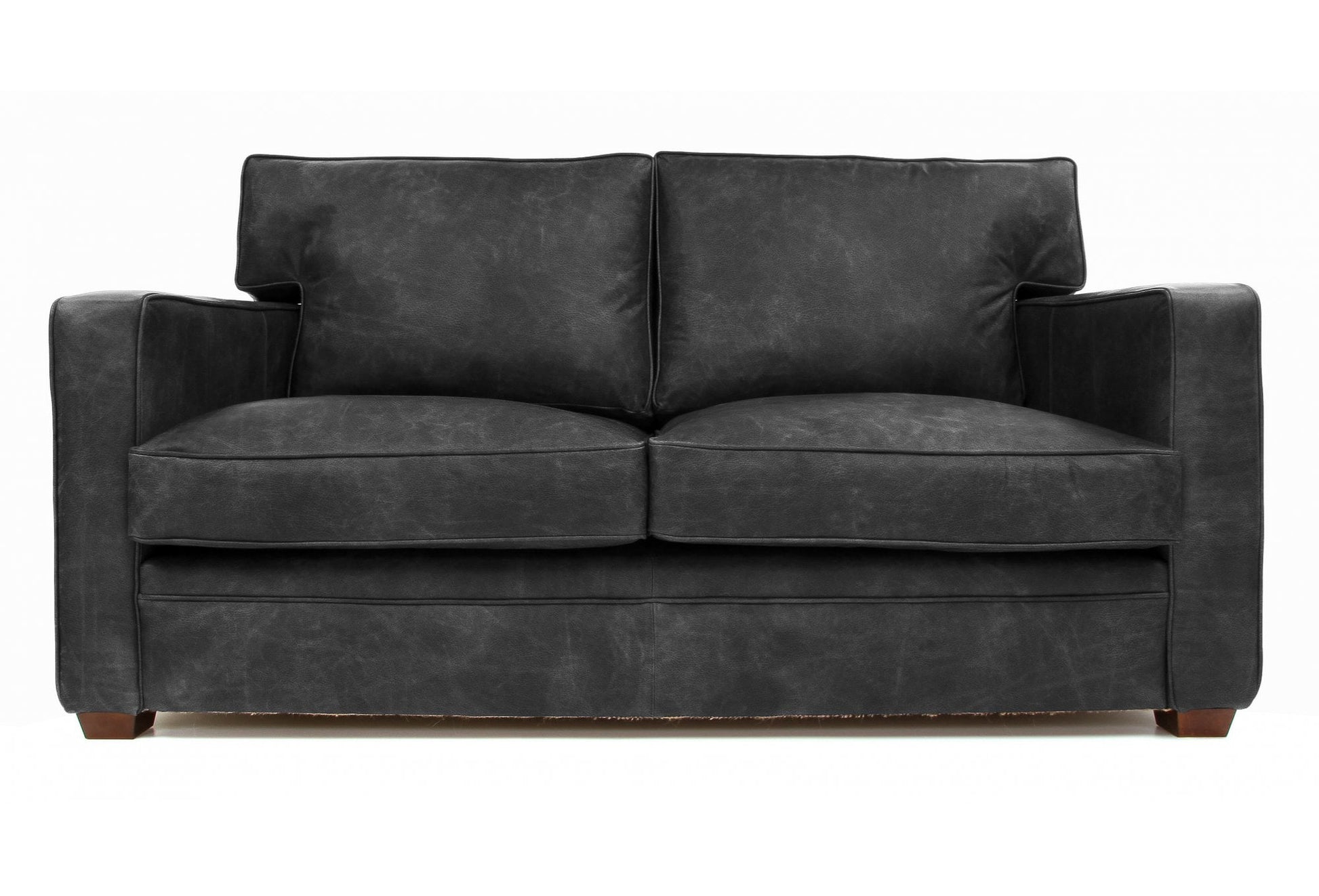 Old Boot Sofas Whitechapel Sofa Hobnail Leather Graphite