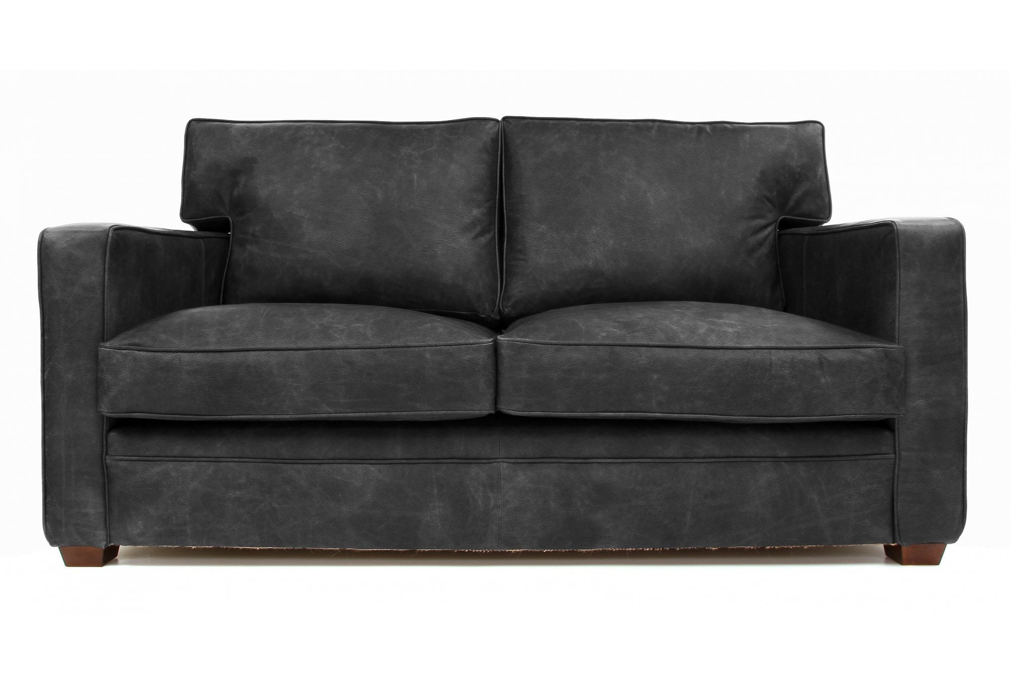 Old Boot Sofas Whitechapel Sofa Hobnail Leather Graphite