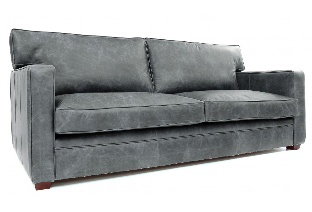 Old Boot Sofas Whitechapel Sofa Vintage Leather Grey