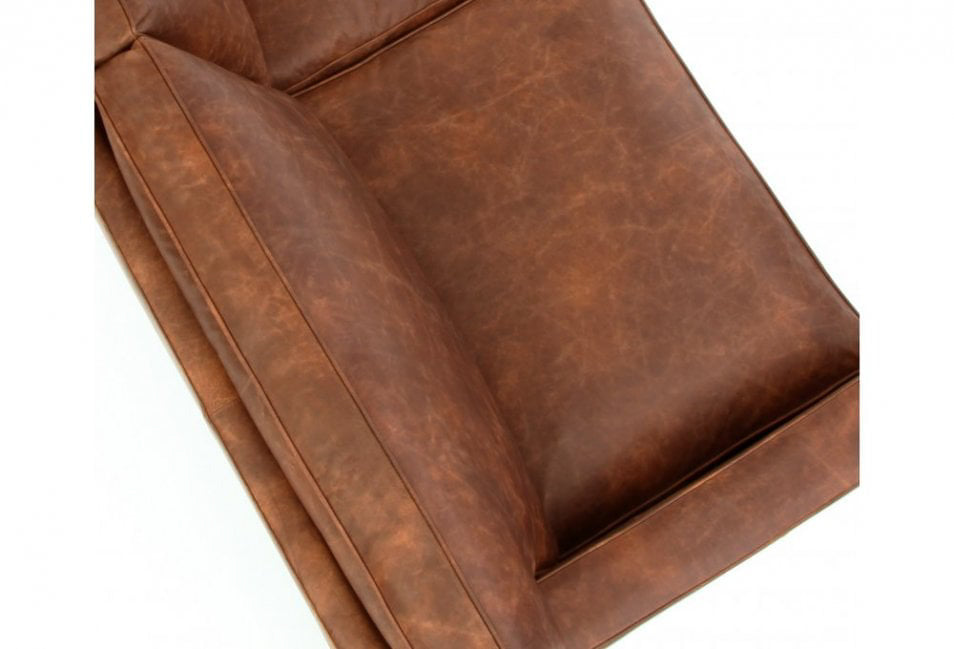 Old Boot Sofas Whitechapel 3 Seater Sofa in Vintage Leather Tan
