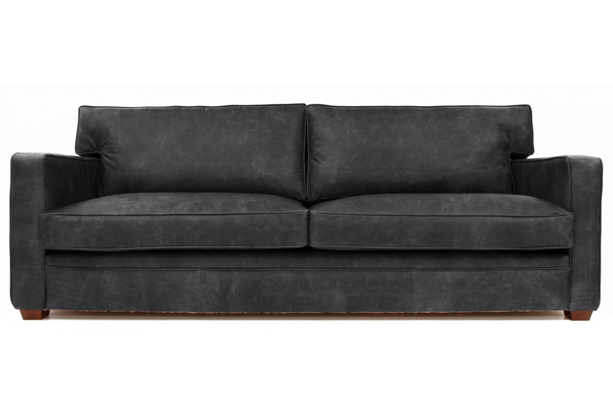 Old Boot Sofas Whitechapel Sofa Hobnail Leather Graphite