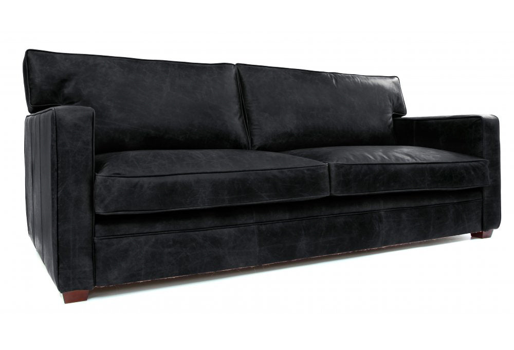 Old Boot Sofas Whitechapel Sofa Vintage Leather Black