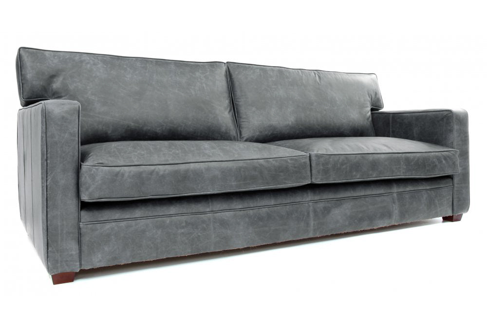 Old Boot Sofas Whitechapel Sofa Vintage Leather Grey