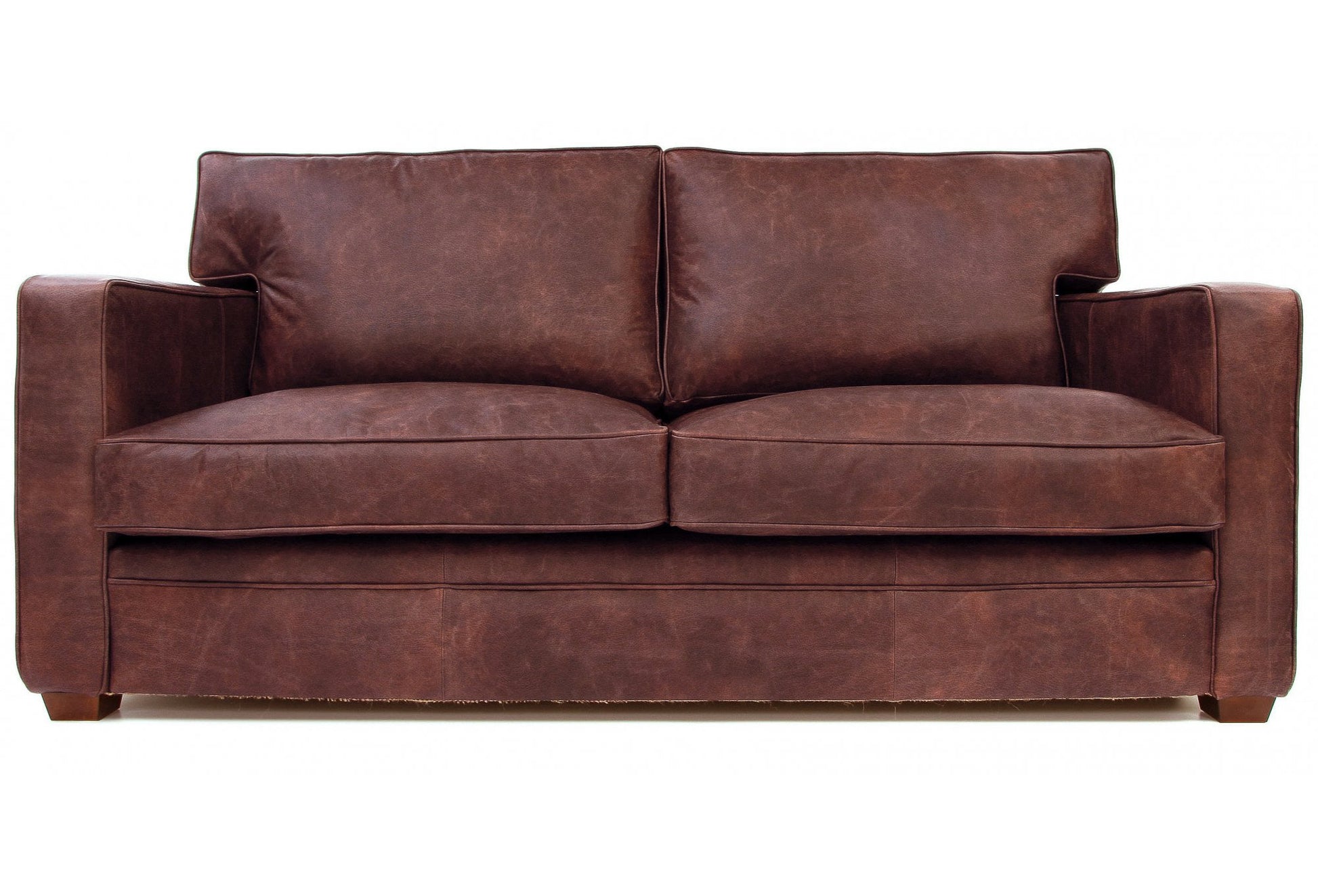 Old Boot Sofas Whitechapel Sofa Hobnail Leather Conker